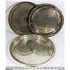 Image 1 : FLAT OF SILVER PLATED TRAYS