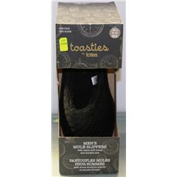 TOASTIES BY TOES MENS MULE SLIPPERS SIZE M-L