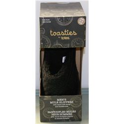 TOASTIES BY TOES MENS MULE SLIPPERS SIZE M-L