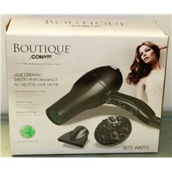 BOUTIQUE BY CONAIR 1875W HAIR JADE CERAMIC SALON