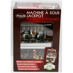 FINE LIFE SLOT MACHINE COIN BANK