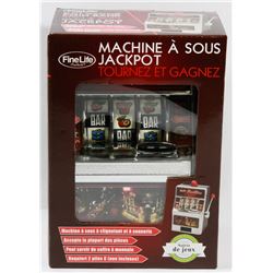 FINE LIFE SLOT MACHINE COIN BANK