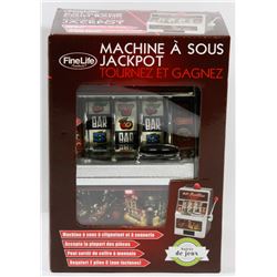 FINE LIFE SLOT MACHINE COIN BANK