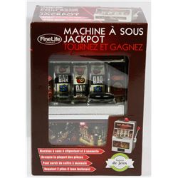 FINE LIFE SLOT MACHINE COIN BANK