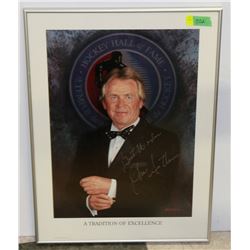 FRAMED EDMONTON OILERS 1998 PICTURE