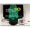 Image 1 : NEW 3D VISUAL RGB NIGHT LIGHT WITH REMOTE