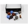 Image 1 : 4 PAIRS OF NEW "DOUBLE THE FUN" SPARKLE BALLS STUD