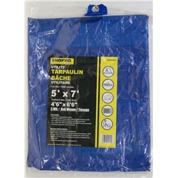 NEW UTILITY 5' X 7' UTILITY TARPAULIN