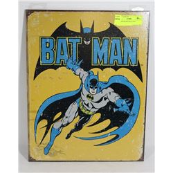 BATMAN RETRO TIN 12"X16"