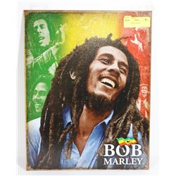 BOB MARLEY TIN SIGN.
