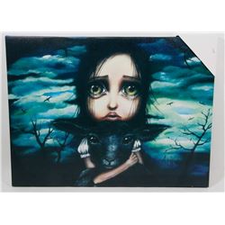 ANGELA WRONA STRETCHED CANVAS PICTURE
