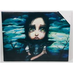 ANGELA WRONA STRETCHED CANVAS PICTURE
