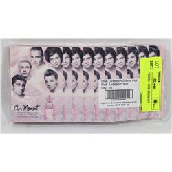 LOT OF 10 EDEN - OUR MOMENT SAMPLES.