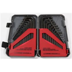 NEW FULLER 30-PC ALAN WRENCH SET IN CASE,
