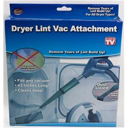 NEW DRYER LINT VAC ATTACHMENT