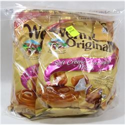 4 PACKS OF WERTHERS SOFT CREME CARAMELS