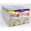 Image 1 : EIGHT 5 PACKS OF NEW DVD-R BLANK DISKS WITH CASES