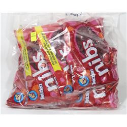 6 PACKS OF TWIZZLERS NIBS