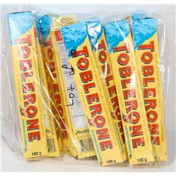 BAG OF 10 ALMOND TOBLERONE BARS