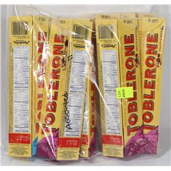 BAG OF 10 ASSORTED TOBLERONE BARS