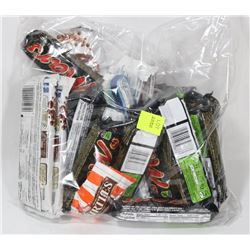 BAG OF ASSORTED FULL SIZE CHOCOLATE BARS