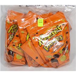 5 PACKS OF REESES PIECES