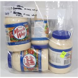 BAG OF MIRACLE WHIP SPREAD