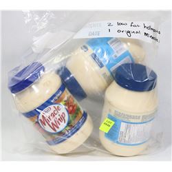 BAG OF MIRACLE WHIP SPREAD