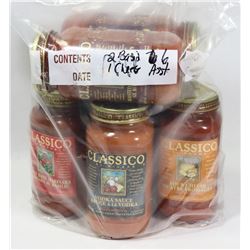 BAG OF ASSORTED CLASSICO SAUCE
