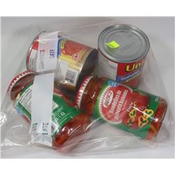 BAG OF DICED PEPPERS AND DICED TOMATOES