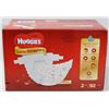 Image 1 : CASE OF 92 HUGGIES LITTLE SNUGGLERS DIAPERS SIZE 2