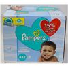 Image 1 : CASE OF 432 PAMPERS WIPES