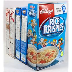 5 ASSORTED BOXES OF CEREAL