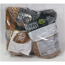 4 BAGS OF CENTRAL ROAST CHOCOLATE NUT CRUNCH