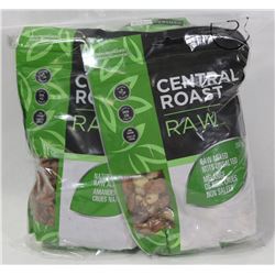 5 BAGS OF CENTRAL ROAST RAW MIXED NUTS