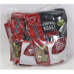4 BAGS OF CENTRAL ROAST ORGANIC RAW GOJI ENERGY