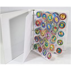 COMPLETE SIMPSONS POG SET