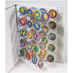 COMPLETE SIMPSONS POG SET