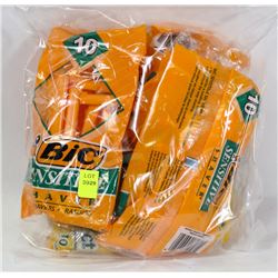 BAG OF BIC RAZORS