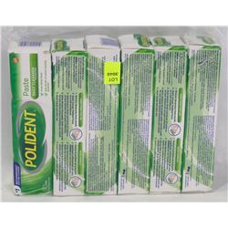 BAG OF POLIDENT PASTE