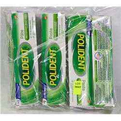 BAG OF POLIDENT PASTE