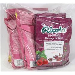 8 PACKS OF RICOLA COUGH DROPS