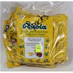 8 PACKS OF RICOLA COUGH DROPS