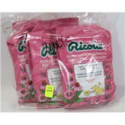 7 PACKS OF RICOLA COUGH DROPS