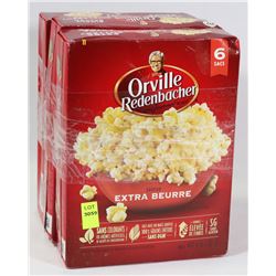 3 BOXES OF ORVILLE REDENBACHER EXTRA BUTTERY