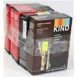 5 ASSORTED BOXES OF SNACK BARS