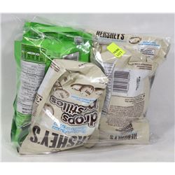 6 ASSORTED BAGS OF CHOCOLATE TREATS