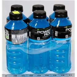 6 PACK OF POWERAID SPORTS DRINK