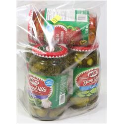 BAG OF ASSORTED PICKLES AND PEPPERS