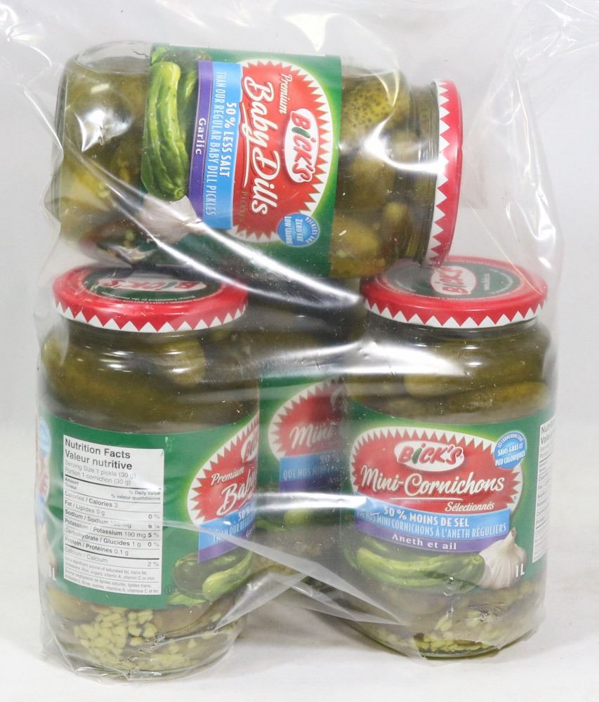 BAG OF ASSORTED PICKLES